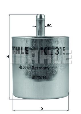 MAHLE Filter goriva