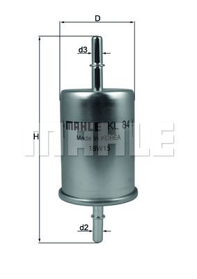 MAHLE Filter goriva