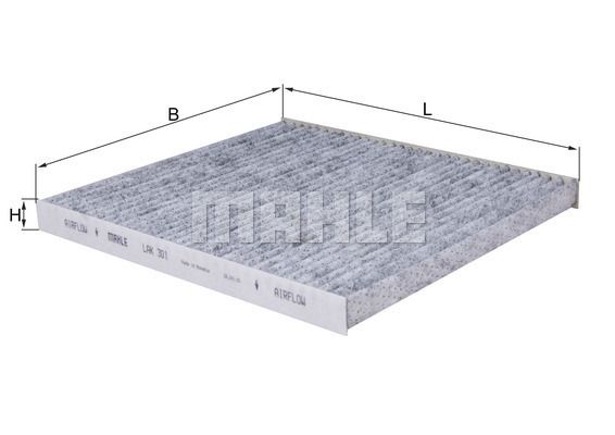 MAHLE ORIGINAL Filtar, zrak unutarnjeg prostora