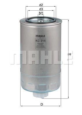 MAHLE Filtar za gorivo