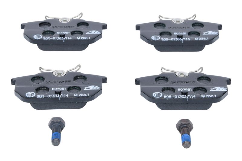 ATE Komplet kočionih obloga, disk-kočnica