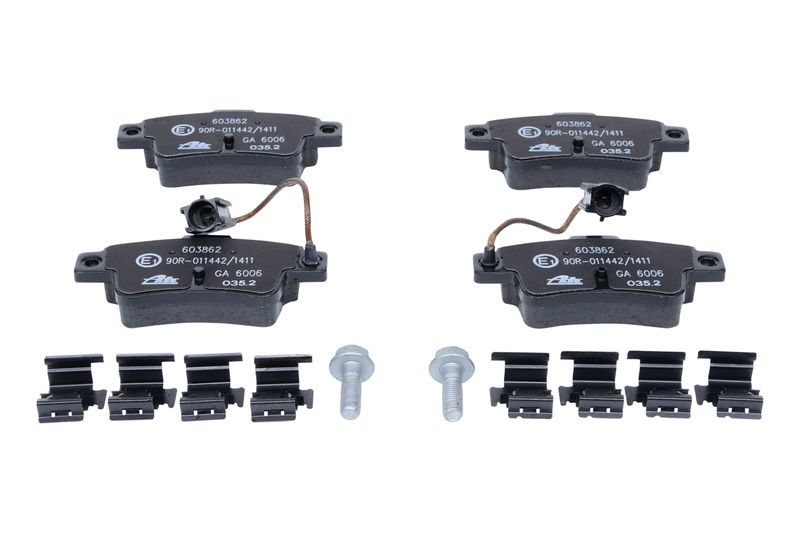 ATE Komplet kočionih obloga, disk-kočnica