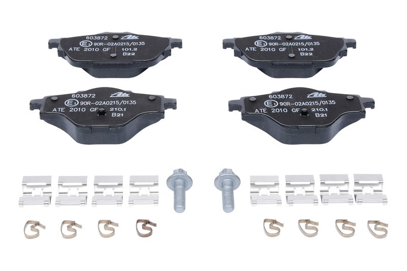 ATE Komplet kočionih obloga, disk-kočnica