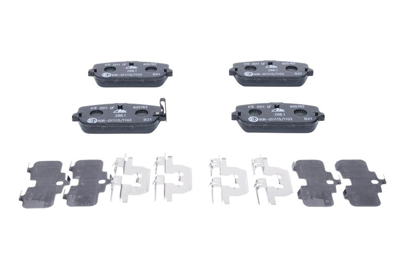 ATE Komplet kočionih obloga, disk-kočnica
