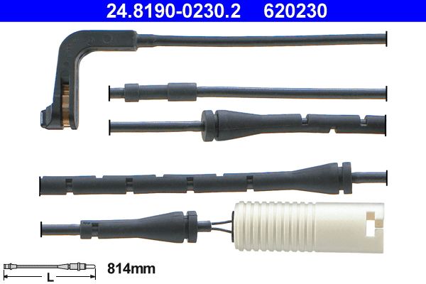 ATE Kontakt za upozorenje, istrošenost kočionih obloga