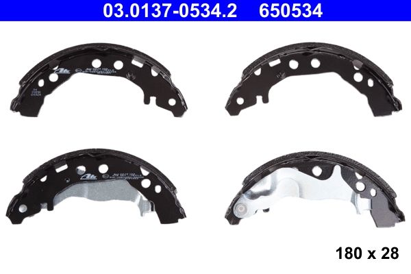 ATE Komplet kočionih papuča