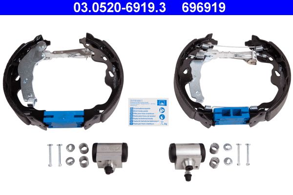 ATE Komplet kočionih papuča