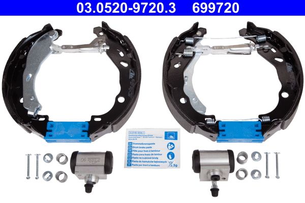 ATE Komplet kočionih papuča