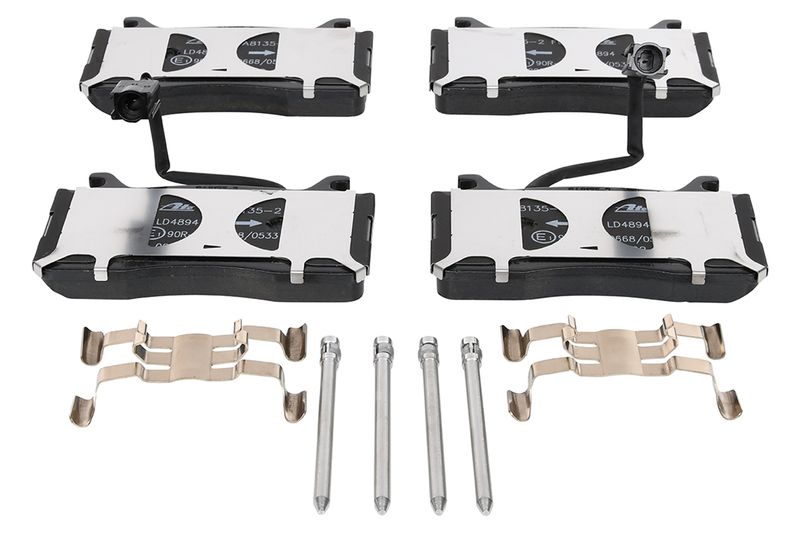 ATE Komplet kočnih obloga, disk kočnica