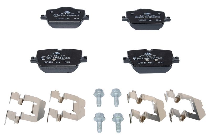 ATE Komplet kočnih obloga, disk kočnica