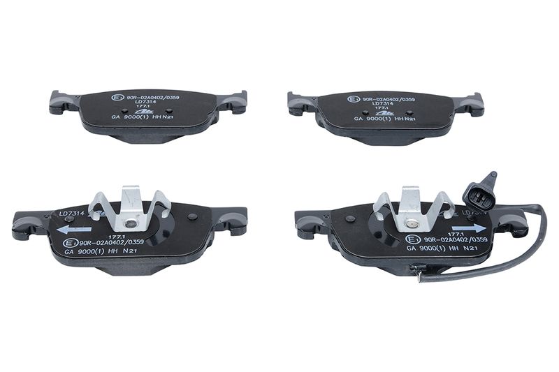 ATE Komplet kočionih obloga, disk-kočnica