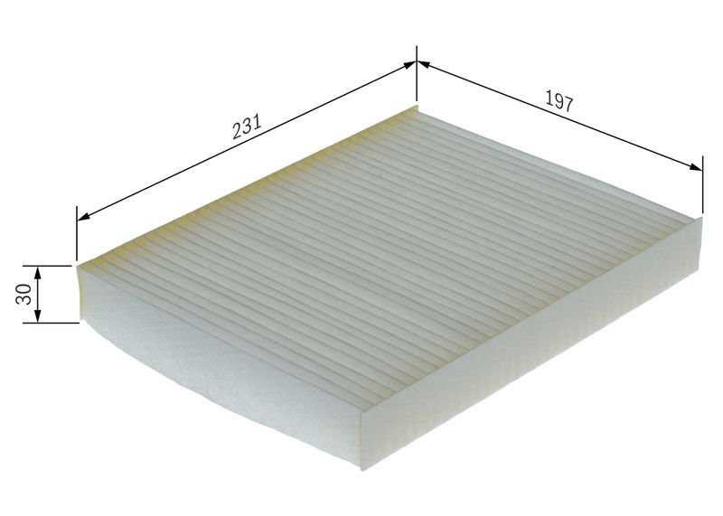 BOSCH Filtar, zrak unutarnjeg prostora