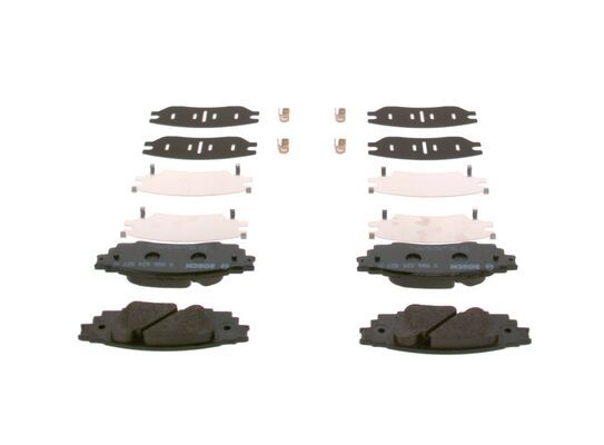 BOSCH Komplet kočnih obloga, disk kočnica