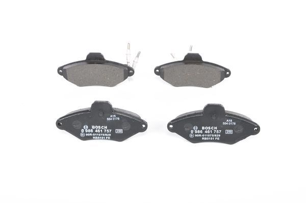 Bosch Komplet kočionih obloga, disk-kočnica