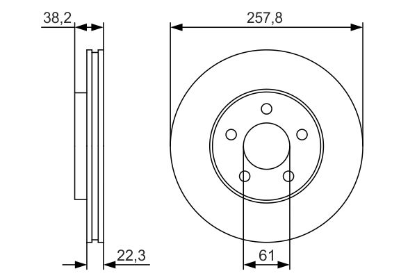 Bosch Kočioni disk