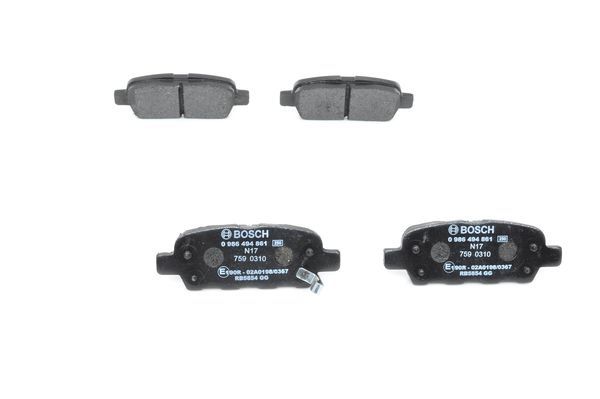 Bosch Komplet kočionih obloga, disk-kočnica