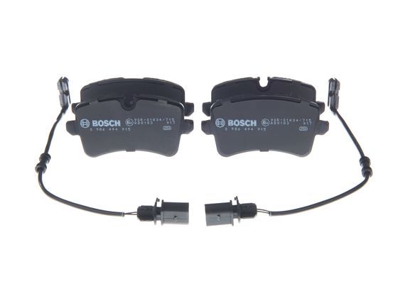 BOSCH Komplet kočnih obloga, disk kočnica