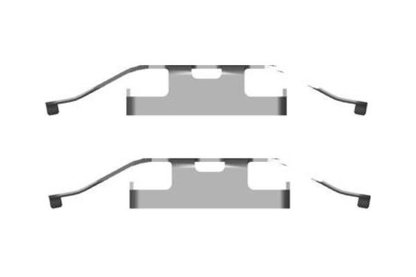 Bosch Komplet dodatne opreme, obloga disk-kočnice
