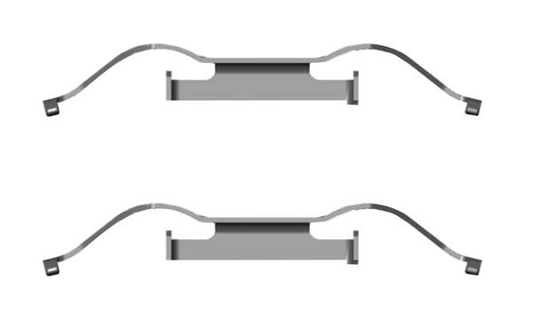 Bosch Komplet dodatne opreme, obloga disk-kočnice