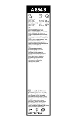 Bosch Metlica brisača