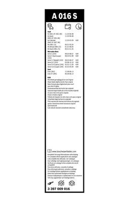 Bosch Metlica brisača