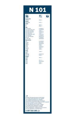 Bosch Metlica brisača