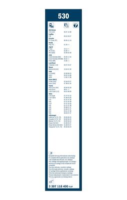 Bosch Metlica brisača