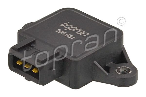 TOPRAN Osjetnik, položaj leptiraste zaklopke