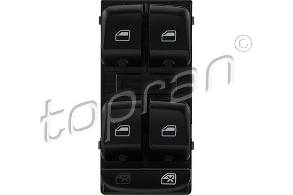 TOPRAN Sklopka, podizač prozorskog stakla