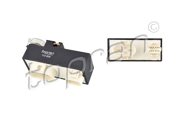 TOPRAN Upravljački uređaj, električni ventilator (hlađenje motora)