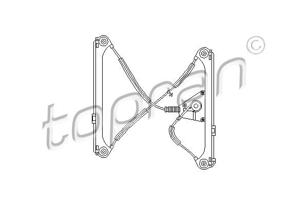 TOPRAN Podizač stakla