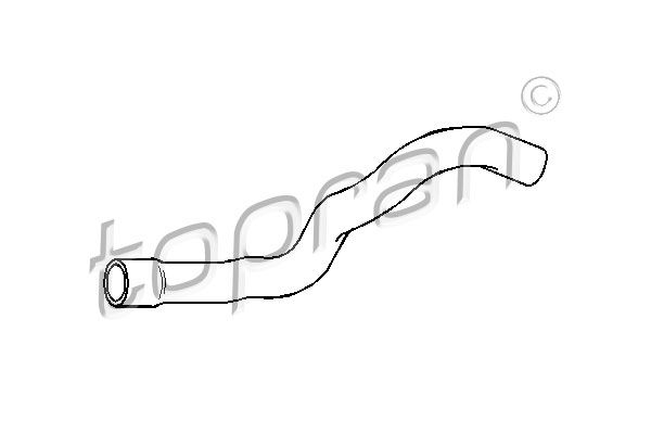 TOPRAN Crijevo hladnjaka