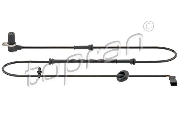 TOPRAN Osjetnik, broj okretaja kotača