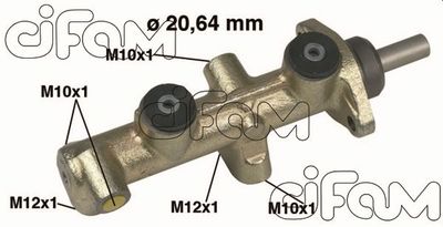 CIFAM Glavni kočioni cilindar