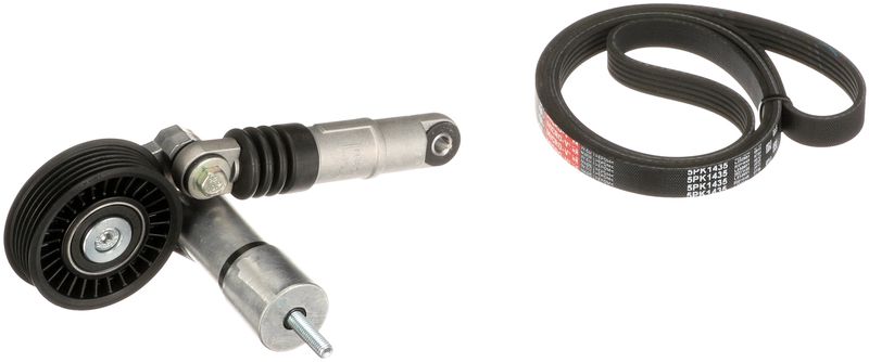 GATES Komplet klinastog rebrastog remena