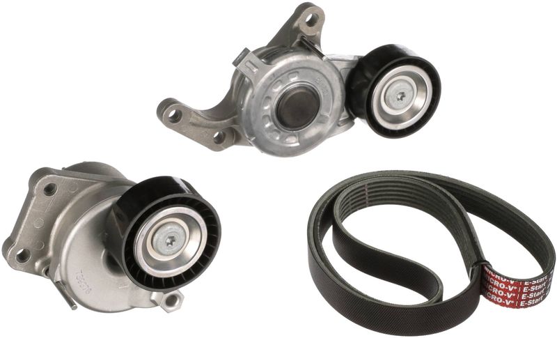 GATES Komplet klinastog rebrastog remena