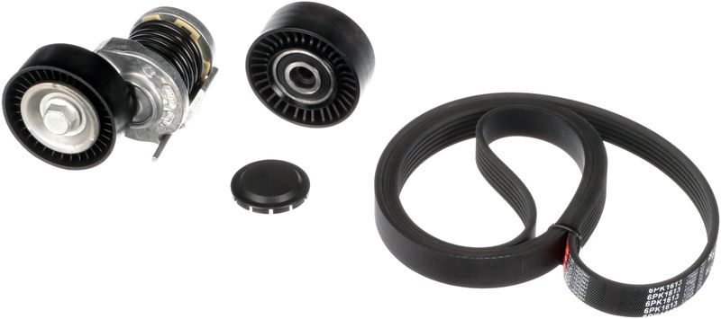 GATES Komplet klinastog rebrastog remena