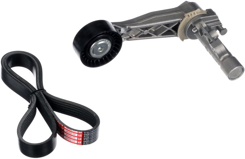 GATES Komplet klinastih orebrenih remena