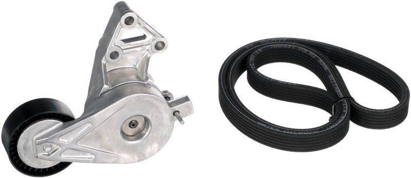 GATES Komplet klinastog rebrastog remena