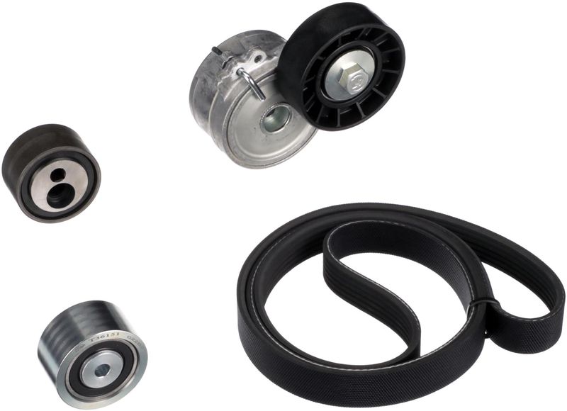 GATES Komplet klinastog rebrastog remena