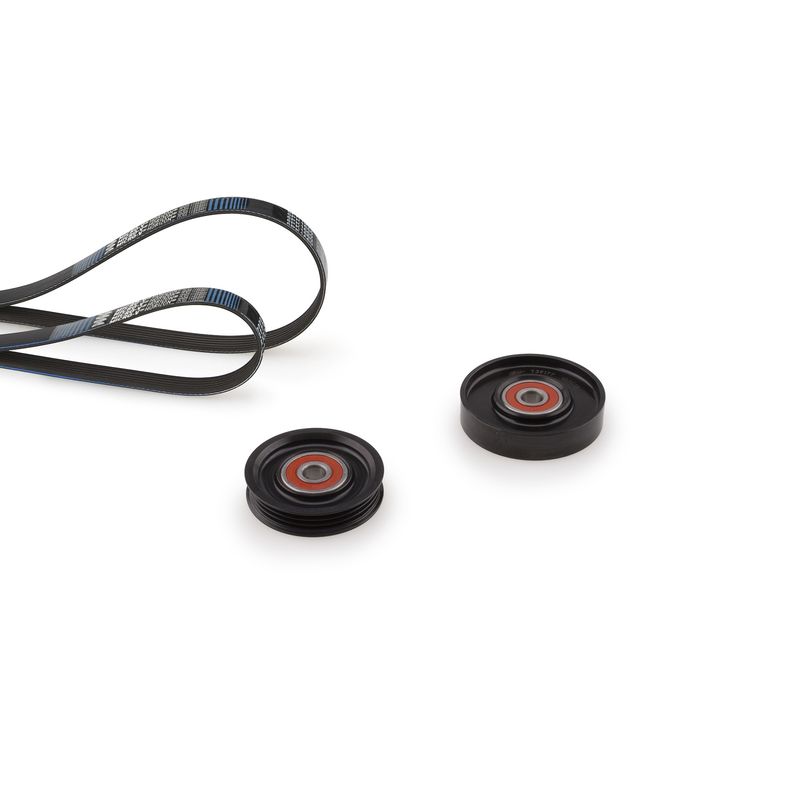 GATES Komplet klinastih orebrenih remena