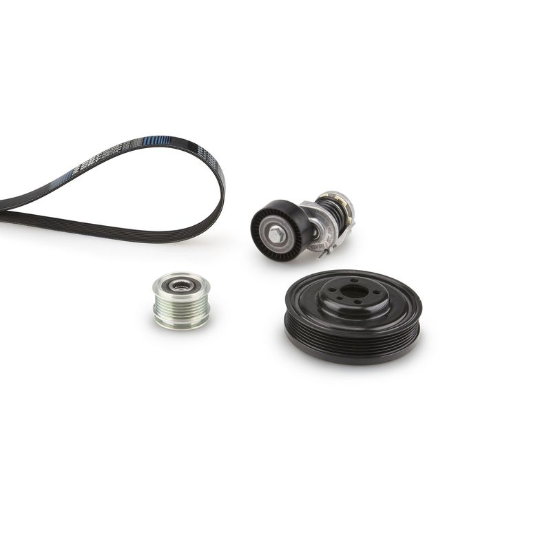 GATES Komplet klinastih orebrenih remena