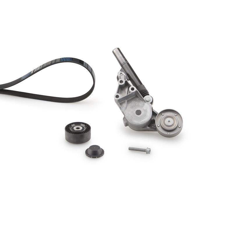 GATES Komplet klinastih orebrenih remena