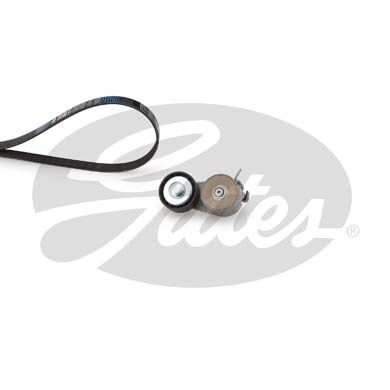 GATES Komplet klinastog rebrastog remena