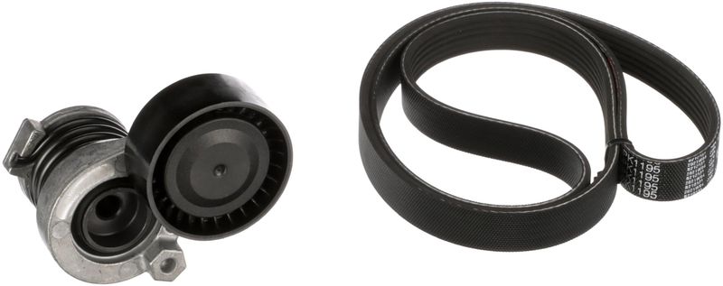 GATES Garnitura kanalnog remena