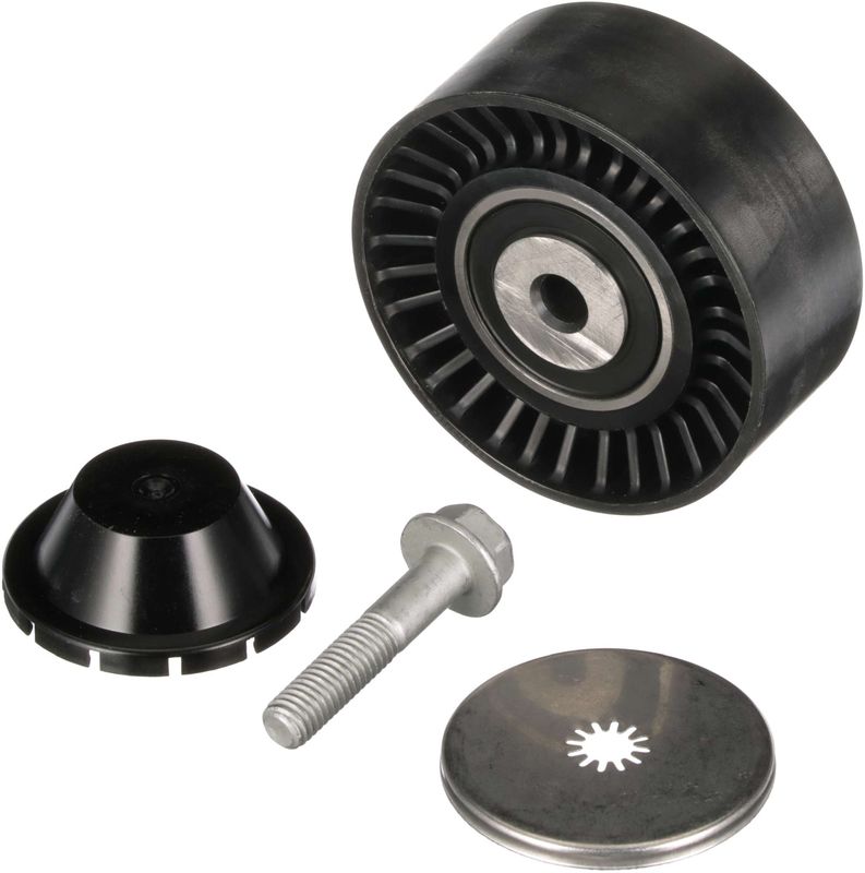 GATES Skretni/vodeći valjak, klinasti rebrasti remen