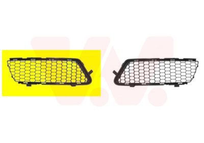 VAN WEZEL Ventilacijska rešetka, odbojnik