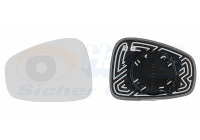 VAN WEZEL Staklo za retrovizor, vanjski retrovizor