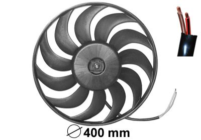 VAN WEZEL Ventilator, hlađenje motora