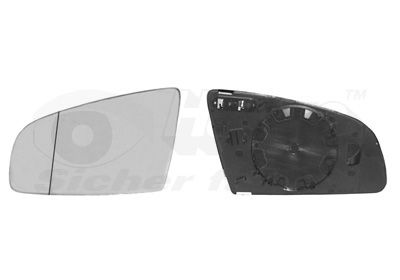 VAN WEZEL Staklo za retrovizor, vanjski retrovizor